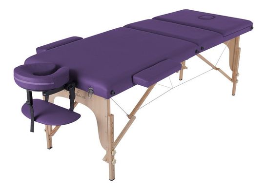 Складний масажний стіл Art of Choice SOL Фіолетовий