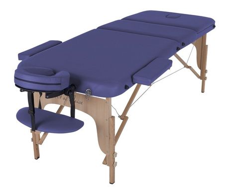 Складний масажний стіл Art of Choice DEN Comfort Синій